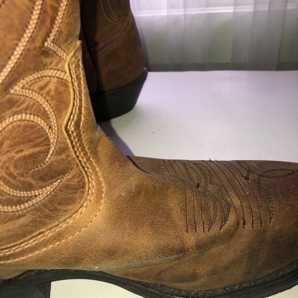 Vibram men’s/ woman’s cowboy boots, embroidered design, Lets ride. - Picture 6 of 16